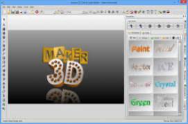 Aurora 3D Text